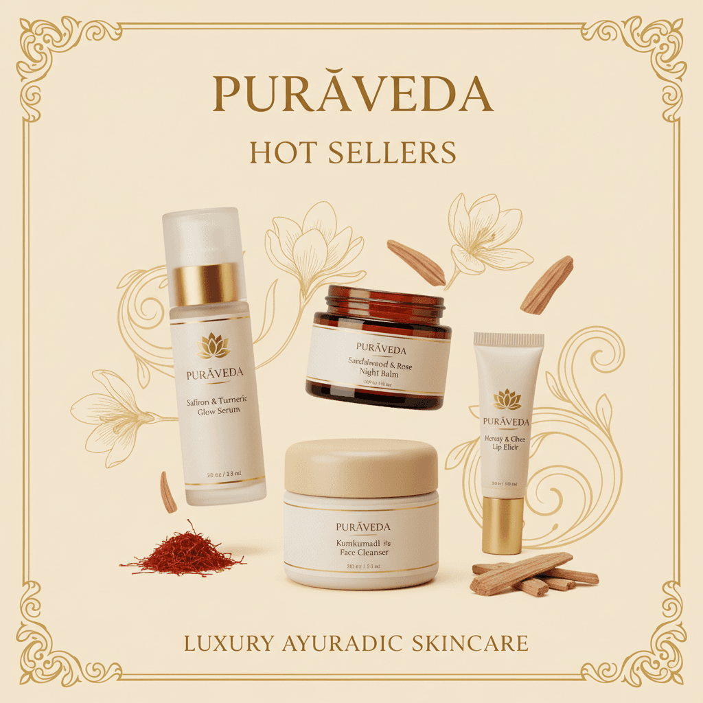Hot Sellers collection - best selling PurāVeda skincare products