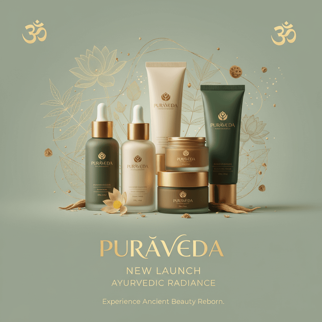 New Launch collection - latest PurāVeda skincare products